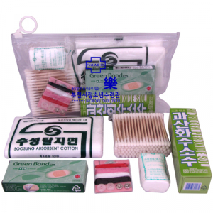 고리 투명 구급함 3호 6종