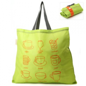 시장가방 그린 쿠킹백 41*41cm