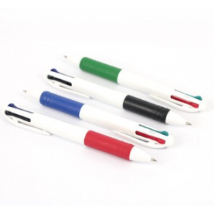 위닝 4색 볼펜 (백색)