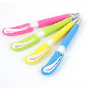 푸쉬 페리카나 볼펜 // 선명한 색상, 부드러운 필기감