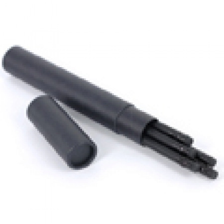 프리미엄 흑목 원형 지우개 연필 5p 세트 #3