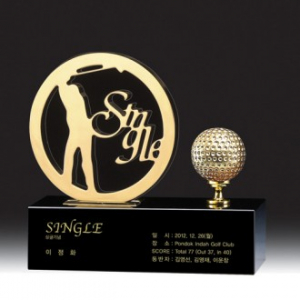 [상패] HB- 9030 크리스탈 골프트로피