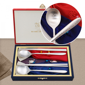 특 홀로 국화은수저 2벌(1032-B)