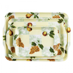 K멜라민쟁반바둑 포도 3P