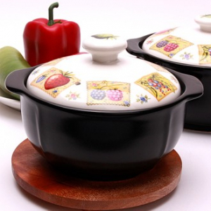 키친필 에코 세라믹 내열 뚝배기 - 3호