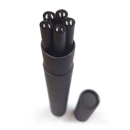 고급흑목원형미두연필5p세트 #2