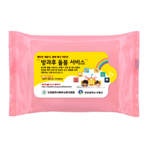 러블리 핑크물 티슈 20매 홍보용