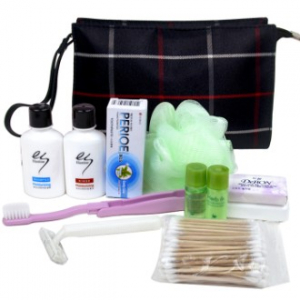 사각 체크 여행용세트 F