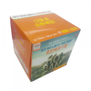 휴그린 정사각 70매 미용 티슈 [독판 인쇄]