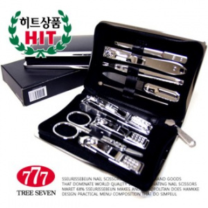 쓰리세븐 TS-940 실버 손톱깎이 세트