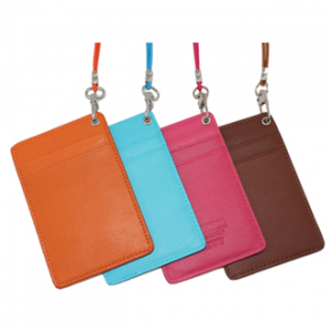 부드러운 목걸이형 카드지갑 (1771) // 국산
