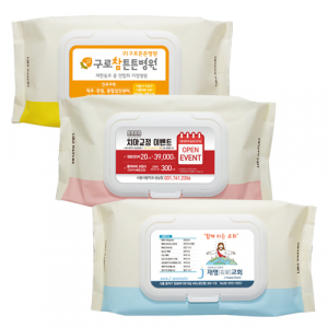 80매 캡형 물티슈