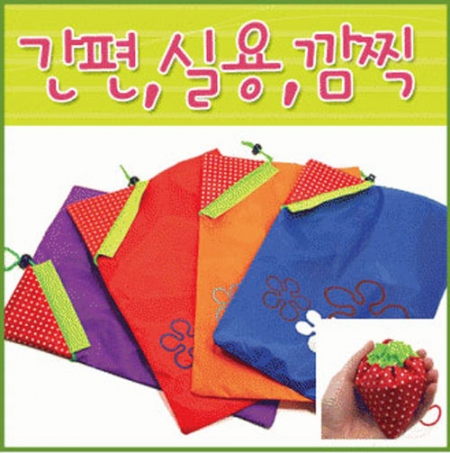 딸기장바구니/시장가방/장바구니/에코백 #2