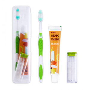 페리오 치약칫솔세트 2호 (치양,링칫솔,치아크리너)