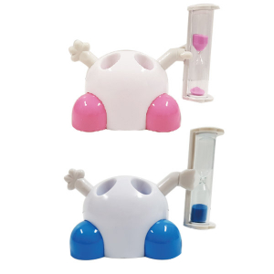 튼튼 모래 시계 치솔 꽂이