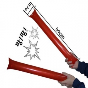 응원막대풍선2개