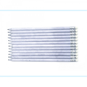 신문지 지우개 종이연필 // 1도 인쇄