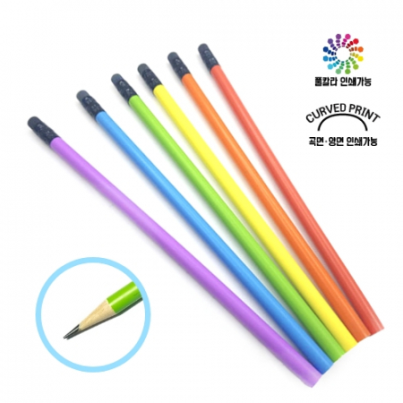 무광 파스텔 디오네 지우개 연필 #2