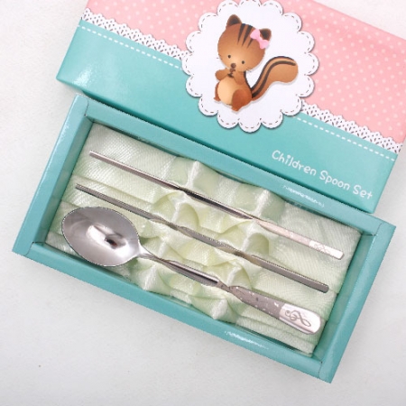 1508-A. 음표 수저 1벌 #2