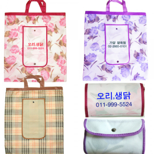 부직포 시장가방, 장바구니, 시장 바구니, 쇼핑백 38X48cm