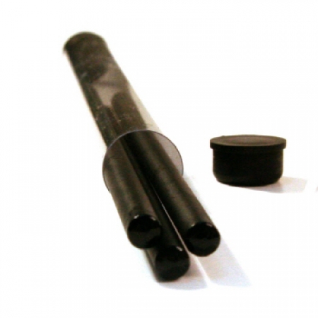 흑목 원형 연필 3P 세트 #3