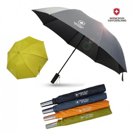 몽크로스 2단 솔리드 반자동 우산 #2