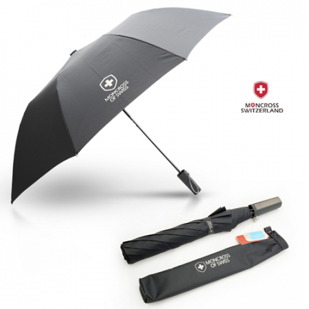몽크로스 2단 솔리드 반자동 우산 #4