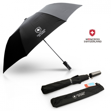 몽크로스 2단 솔리드 반자동 우산 #3