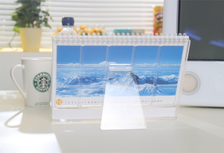 플라스틱 탁상용 캘린더 일반형 #3