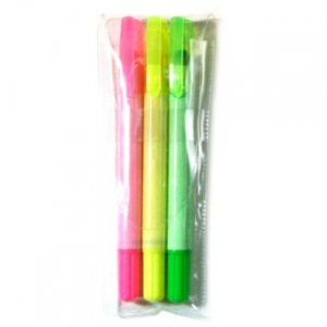 뉴칼라고체 형광펜 3P 세트