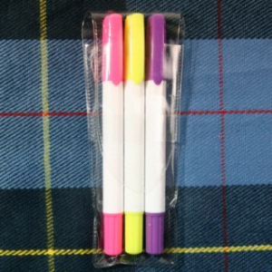 뉴백색고체 형광펜 3P 세트