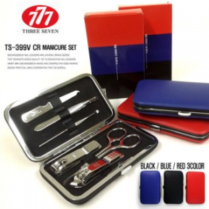 쓰리세븐 TS-399V 실버 손톱깎이 세트