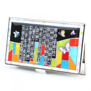 자개 명함케이스 훈민정음 조각보