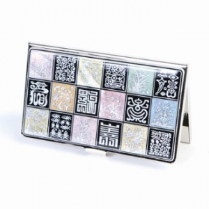 자개 명함케이스 사군자수복문