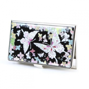 자개 명함케이스 꽃나비