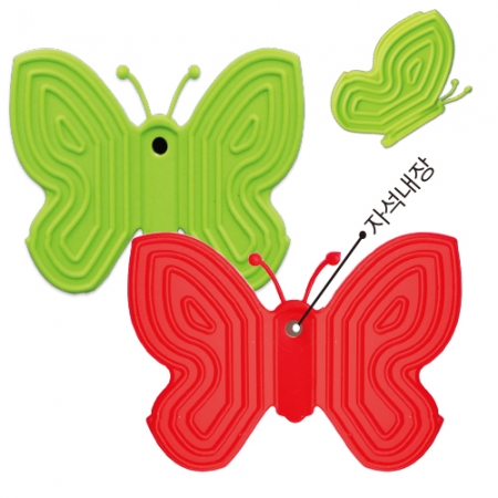 나비실리콘 냄비집게 2P #2