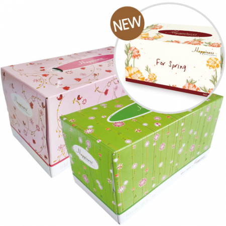 해피니스 미용 티슈 250매 기성품 #2