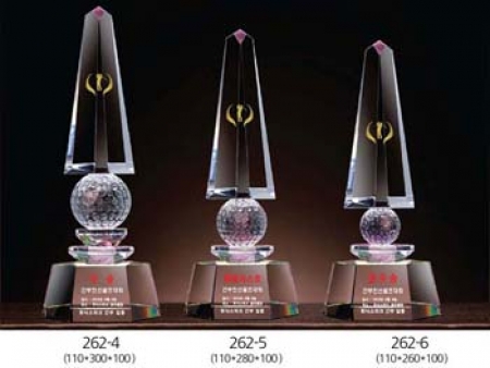 상패. 크리스탈 트로피. 골프트로피 #2