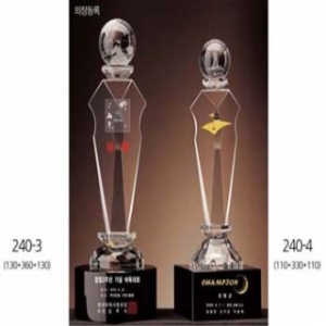 상패. 크리스탈 트로피. 골프트로피
