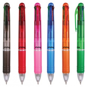 위닝 4색 칼라 볼펜