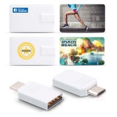 이지스-COU1 32GB 카드형 OTG USB메모리