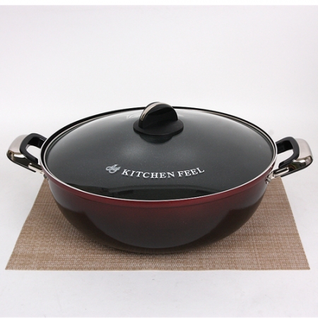 키친필 대용량 투톤 멀티팬 36cm #3