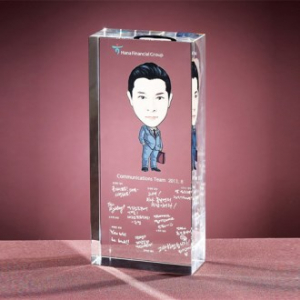 크리스탈 상패 8) 195-1