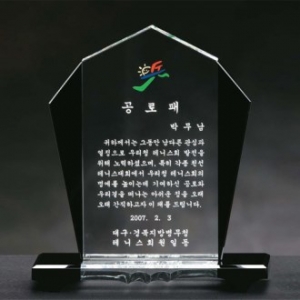 크리스탈상패 8) 213-1