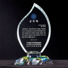 크리스탈 상패 8) 218-4
