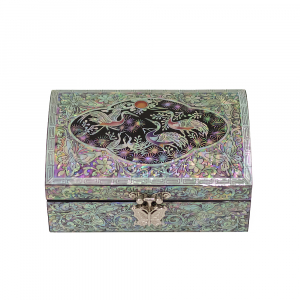 나전칠기 보석함 송학 해적함