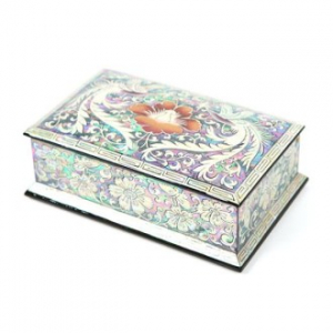 자개 명함함 자동 봉황 명함함