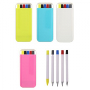 캠퍼스 5p 볼펜세트