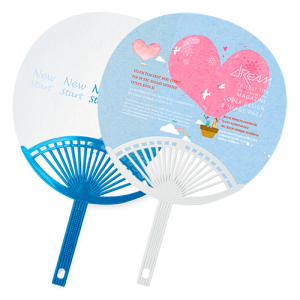 신형 타원살왕 (대) 화이트 부채