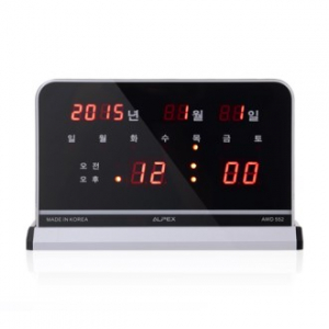 알펙스 디지털 탁상시계ATD552